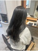 透ける暗髪☆ダークグレージュカラー