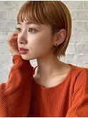 熊本 ミニボブ ハイトーンボブ 韓国風 ブリーチ Arisa.