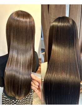 ラフ 銀座(luff)の写真/ノーベル賞受賞成分配合【TOKIO】取扱い!素髪に戻してくれるトリートメント酸熱トリートメントもおすすめ☆