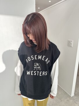 ゴートゥデイ 札幌Nix店(GO TODAY) ワインブラウンカラー