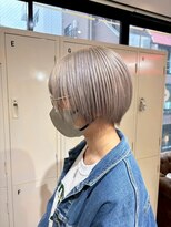 ゲーム 下北沢(GAME)&nbsp;ダブルカラー/大人レイヤー/ミルクティーベージュ/ウルフ/下北沢