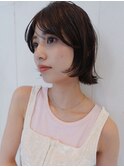 おしゃれボブ◎簡単スタイリング／顔まわりレイヤー