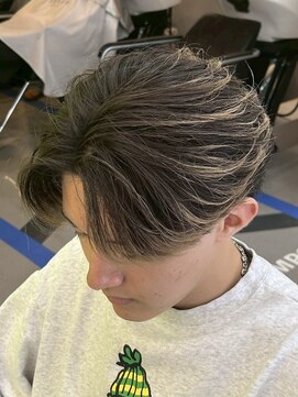 ダズルヘアラッシュ(DAZZLE hair RUSH) 名古屋毛流れセンターパートニュアンスパーマフェザーパーマ30代