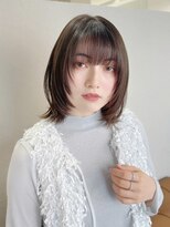 シュク 高円寺(SYUK)&nbsp;加藤【高円寺】レイヤーボブ/フェイスレイヤー/顔周りカット