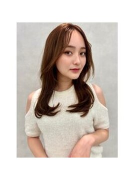 アッシュ 二子玉川店(Ash) レイヤー/くびれヘア/シースルー/デザインカラー/二子玉川