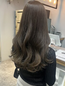 ヌープヘアーアイス(NUUP.hair ici) ゆるふわ大人可愛い♪20代デジタルパーマベージュ髪質改善