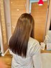 【レディース人気No.1】カラーカット+4stepトリートメント+プチスパ付