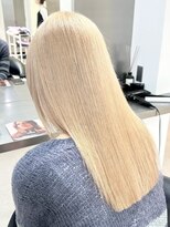 ラック 表参道(LUCK)&nbsp;抜きっぱなしブロンド/ホワイトブロンド/ダブルブリーチ