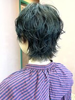 イギー(igggy)&nbsp;ショートパーマ　マッシュショート　スパイラルパーマ　