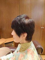センス 洗足店&nbsp;レディース ショートレイヤー×前髪あり×グレイカラー