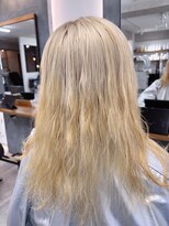 ギルド 清瀬店(GUILD)&nbsp;ホワイトベージュで透明感ロング