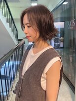 アクシス 栄店(`AXIS)&nbsp;イメチェン/ピンクベージュ/アンブレラカラー/前髪/栄矢場町