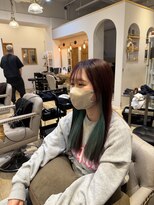 ココロ ヘアーアンドスパ 目黒(cocoro hair&spa)&nbsp;ブリーチデザインカラー