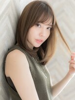 ローマ ギンザ(ROMA Ginza)&nbsp;【銀座】ミディアムレイヤーカット/透明感ブラウン/３０代４０代