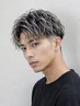 【OPEN価格】メンズカット＋ホワイトメッシュ [メンズサロン/バーバー/稲沢]