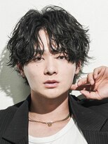 メンズヘアセンス 渋谷(MEN'S HAIR SENSE) シャドウパーマニュアンスパーマセンターパート