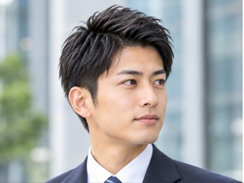 シーン 自由が丘(scene)の写真/忙しい仕事の合間にフェードカットと眉毛カットで整え、極上のヘッドスパを体験しませんか◎