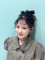 ラルガ 城野店(Raruga)&nbsp;黒髪お団子ヘア