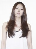 顔まわりレイヤーロング/yoko