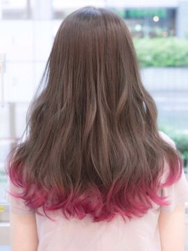 グランシュ 青葉台店(GranCieux) 【QUATRO】裾カラー×レッド