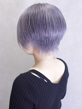 ラニヘアサロン(lani hair salon) パープルホワイトシルバー