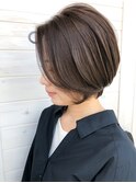 ［OCEAN　Hair&Life]ひし形ショート☆ネイビーカラー☆
