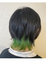 ヘアーサロン リアン 熊谷2号店(hair salon Rien) 襟足カラー×ウルフ