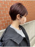 GRANDLINE 千崎聖太　温かいローズカラーくびれショートヘア
