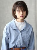 グラボブ/ほつれ感で大人クール