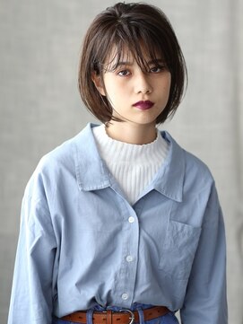 エコモ ヘアー(E Komo hair) グラボブ/ほつれ感で大人クール