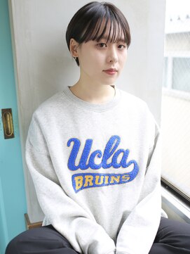 バース(BIRTH) 天神【BIRTH】ナチュラルマッシュショート×シースルー前髪　5