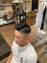 ルード(mens hair salon Rude) 七三フェード