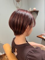 ペコリ ヘアールーム(PecoRi HAIR ROOM) チェリーカラーショート