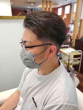 アムズヘアーファム 時短オールバックヘア