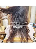 LULUトリートメント×オレオルカラーで艶髪に変身【髪質改善】