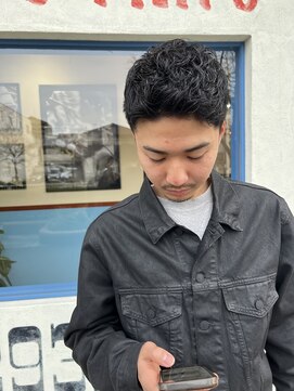 フォーコーナーズカットショップフェイビーズ 名古屋西(FourCornersCutShop favey's) ベリーショート フェード メンズカット