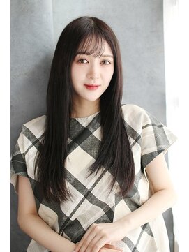 ロア ミオ 仙台駅前(Loa mio) 【Loamio】【シースルーバングストレート】【30代/40代/50代】