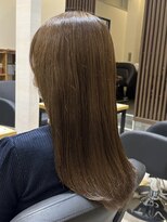 アトリエコア(Atelier Coa)&nbsp;髪質改善トリートメントミルクティーベージュカラーくびれヘア