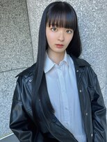 シェノン 夙川(CHAINON)&nbsp;美髪髪質改善/エアリーロング/切りっぱなしボブ/ピンクブラウン