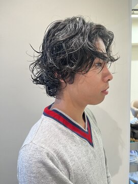 スタイル 茅ケ崎(STYLE) 【ハクラ】シャラメ風パーマ くせ毛風パーマ ニュアンスパーマ