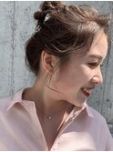 【天神・今泉美容室carlm】 おだんごアレンジ