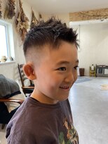 コギト(COGITO) キッズヘア キッズフェード アップバング