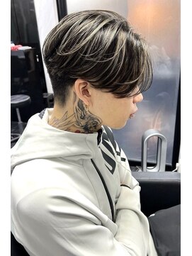 ランズ(LANDS) メンズカットメッシュカラー【韓国ヘア 大阪 梅田】