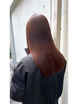 ディジョン(Dijon) 韓国顔まわりレイヤーカットグレージュオリーブベージュブラウン