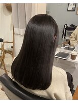 スクレ(s:;cre) 透明感地毛風暗めカラー