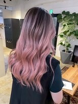 メリー オオサカ(Merly Osaka)&nbsp;contrast pink balayage