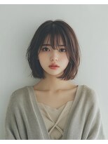 e.m.a プレミアムビューティーサロン 栄駅店(e.m.a PREMIUM BEAUTY SALON)&nbsp;アゴ下ボブ/ボブ/美髪/イメチェン