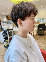 レクタ(recta)&nbsp;大人30代ゆるふわパーママッシュショート