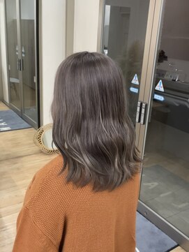 リアン(LIAN) ハイライトカラーミルクティーベージュケアブリーチダブルカラー