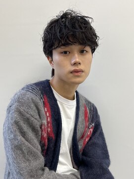 ミィ 浦和(mee) シャドウパーマ/フェザー/スパイキーショート/浦和/men's